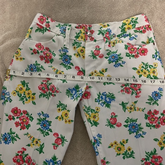 Deadstock  Maverick vintage floral jeans - Picture 7 of 11
